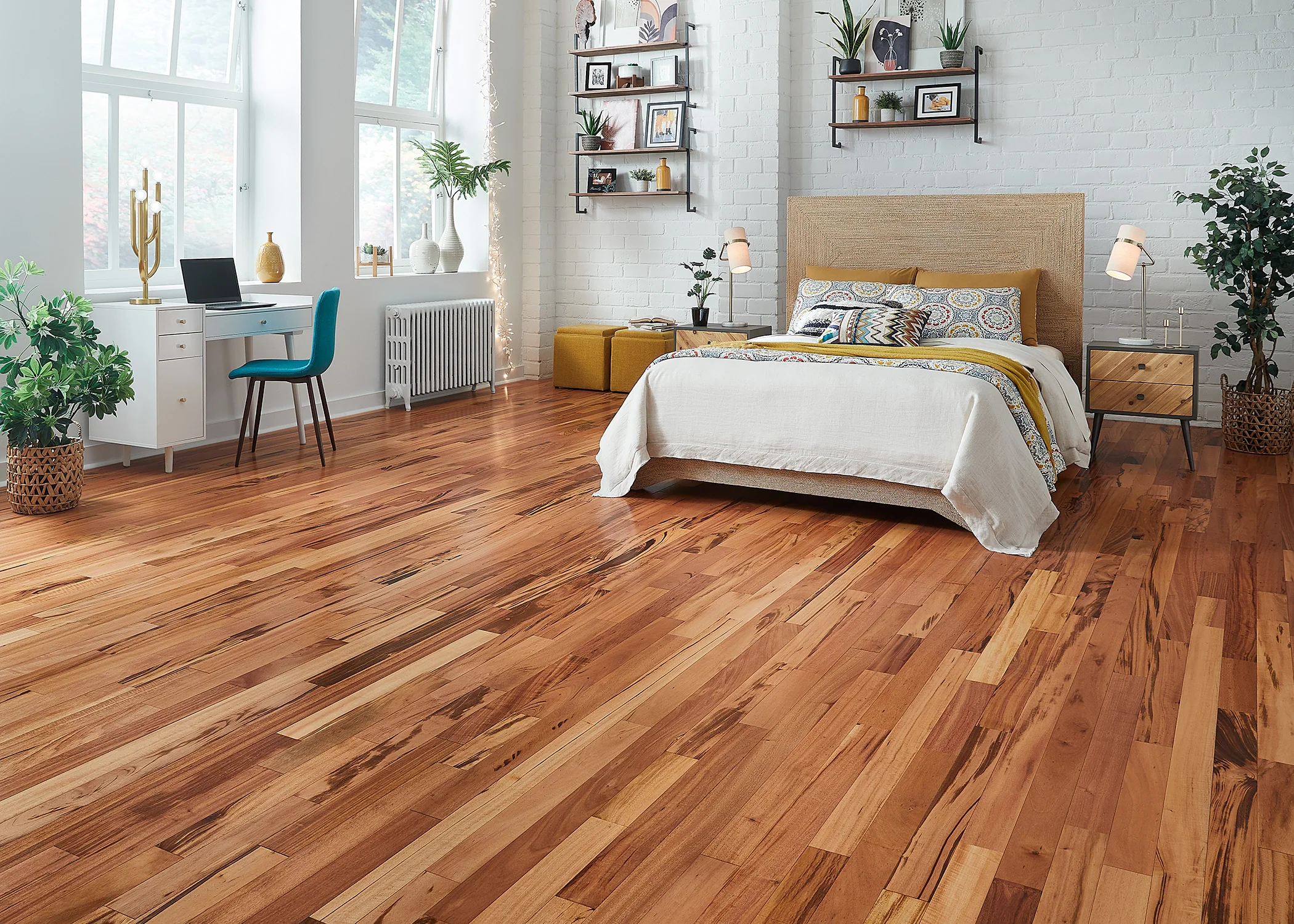 3/4 in. Brazilian Koa Prefinished Solid Hardwood Flooring 3.25 in. Wide - Image 3