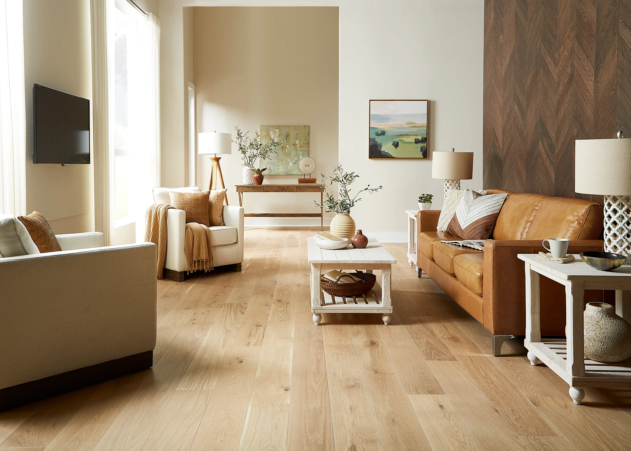 5/8 in. Amsterdam White Oak Prefinished Engineered Hardwood Flooring 7.5 in. Wide - Image 3
