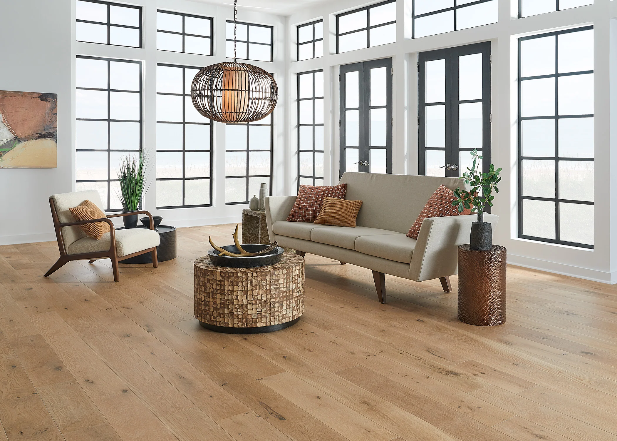 5/8 in. Amsterdam White Oak Prefinished Engineered Hardwood Flooring 7.5 in. Wide - Image 4