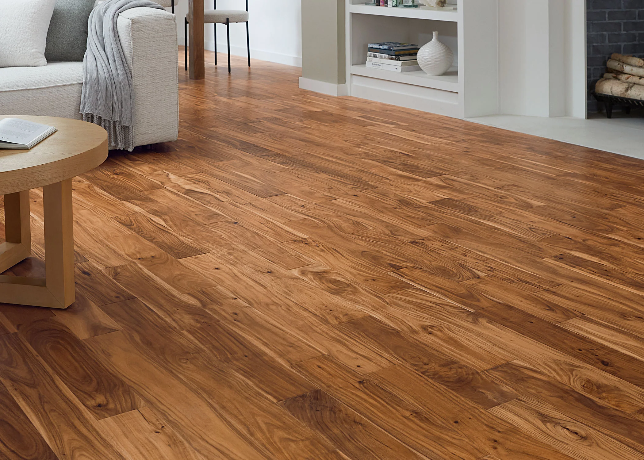 1/2 in. Tobacco Road Acacia Distressed Prefinished Engineered Hardwood Flooring 4.8 in. Wide - Image 5